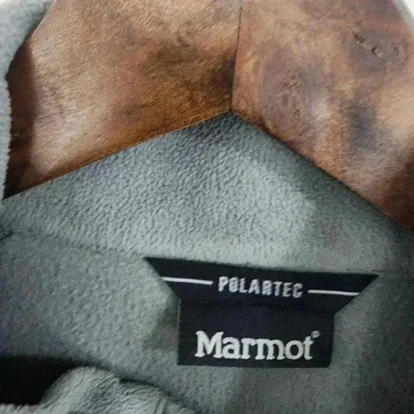 Marmot Mens Polartec Full-Zip‎ Fleece Jacket Gray L - Picture 5 of 11
